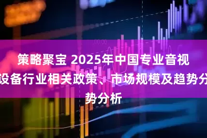 策略聚宝 2025年中国专业音视频设备行业相关政策、市场规模及趋势分析